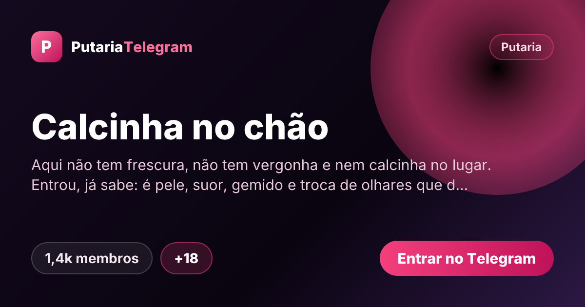 Prévia da imagem de compartilhamento do grupo Calcinha no chão