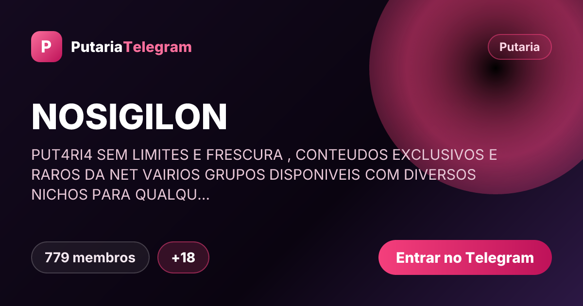 Prévia da imagem de compartilhamento do grupo NOSIGILON