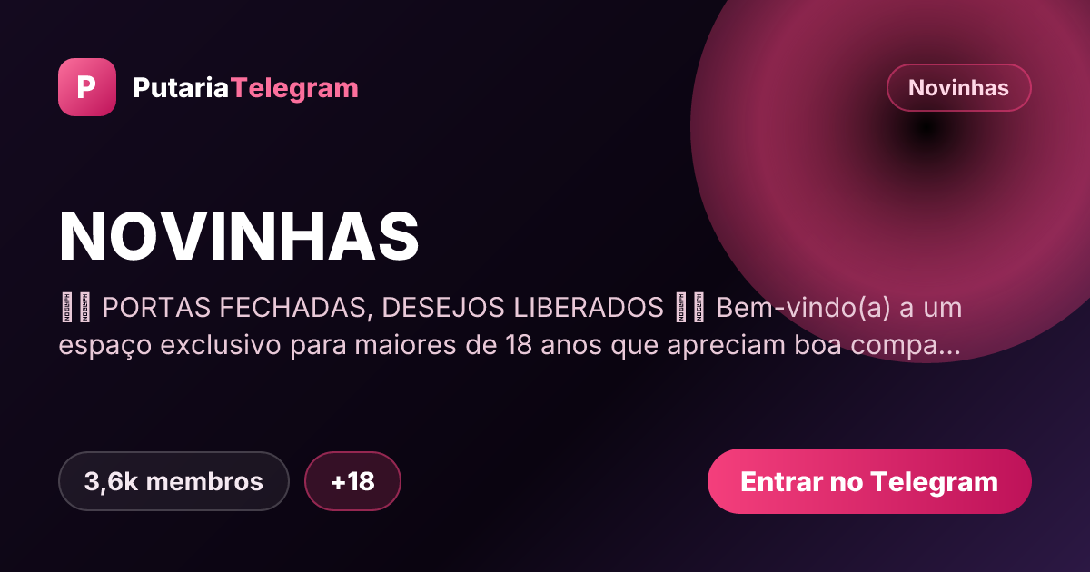 Prévia da imagem de compartilhamento do grupo NOVINHAS