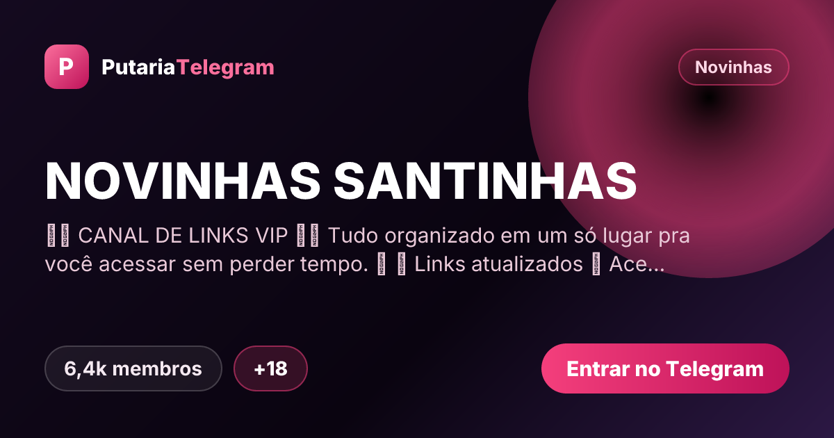 Prévia da imagem de compartilhamento do grupo NOVINHAS SANTINHAS