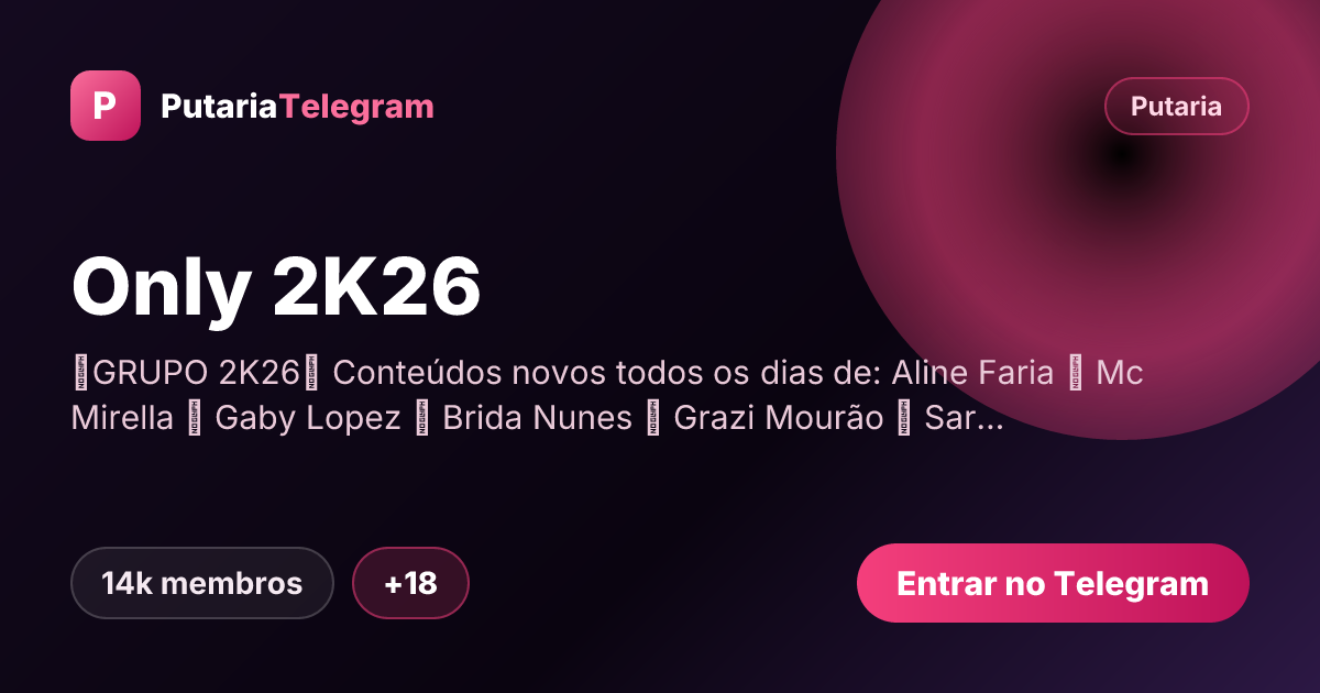 Prévia da imagem de compartilhamento do grupo Only 2K26