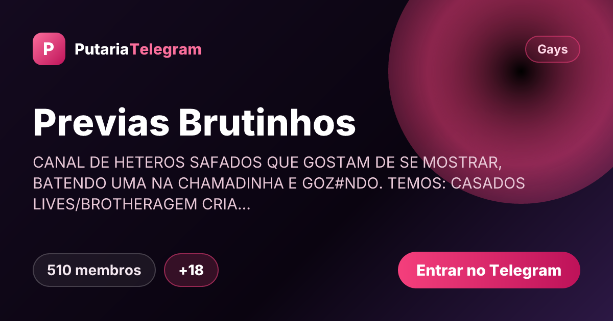 Prévia da imagem de compartilhamento do grupo Previas Brutinhos