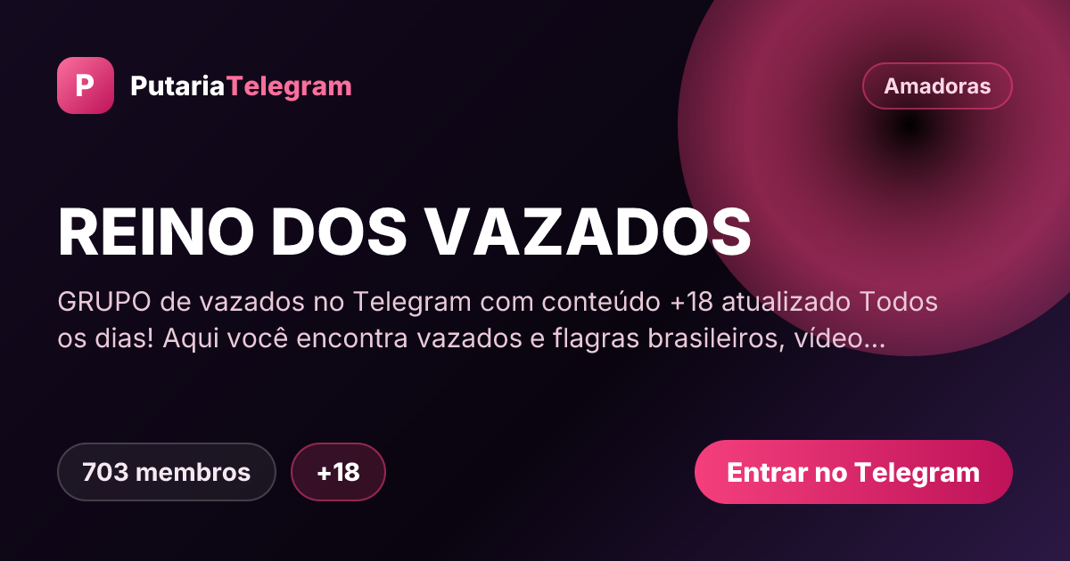 Prévia da imagem de compartilhamento do grupo REINO DOS VAZADOS