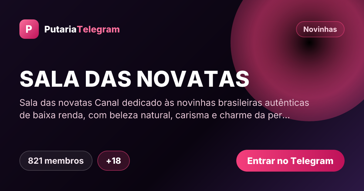 Prévia da imagem de compartilhamento do grupo SALA DAS NOVATAS
